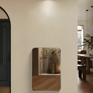 Low-base Floor Mirror