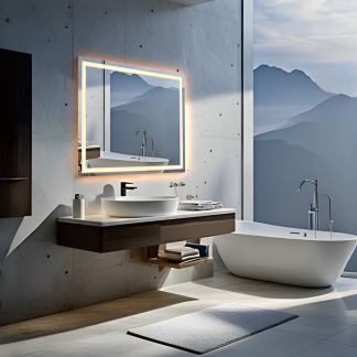 LED bathroom mirror