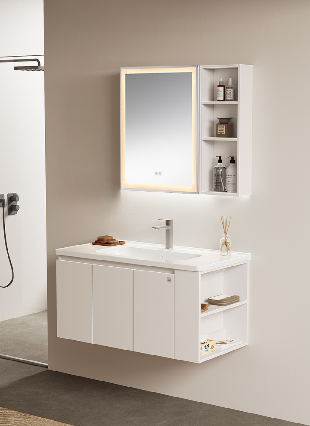 LED Mirror Cabinet