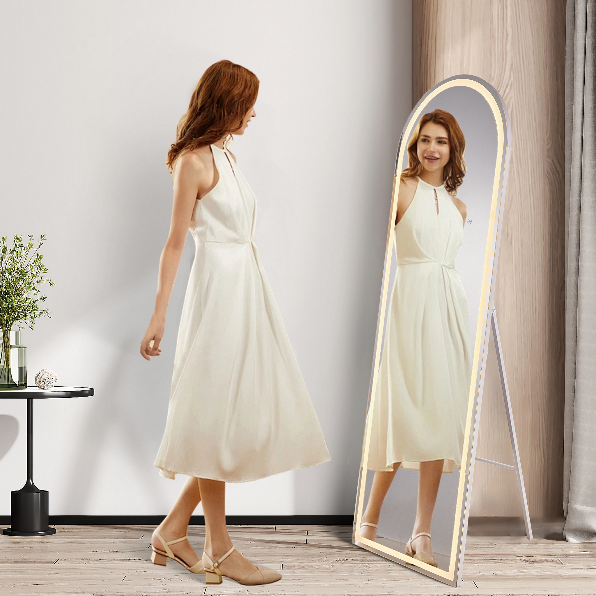 LED dressing mirror