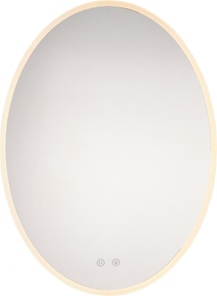 LED oval lamp mirror