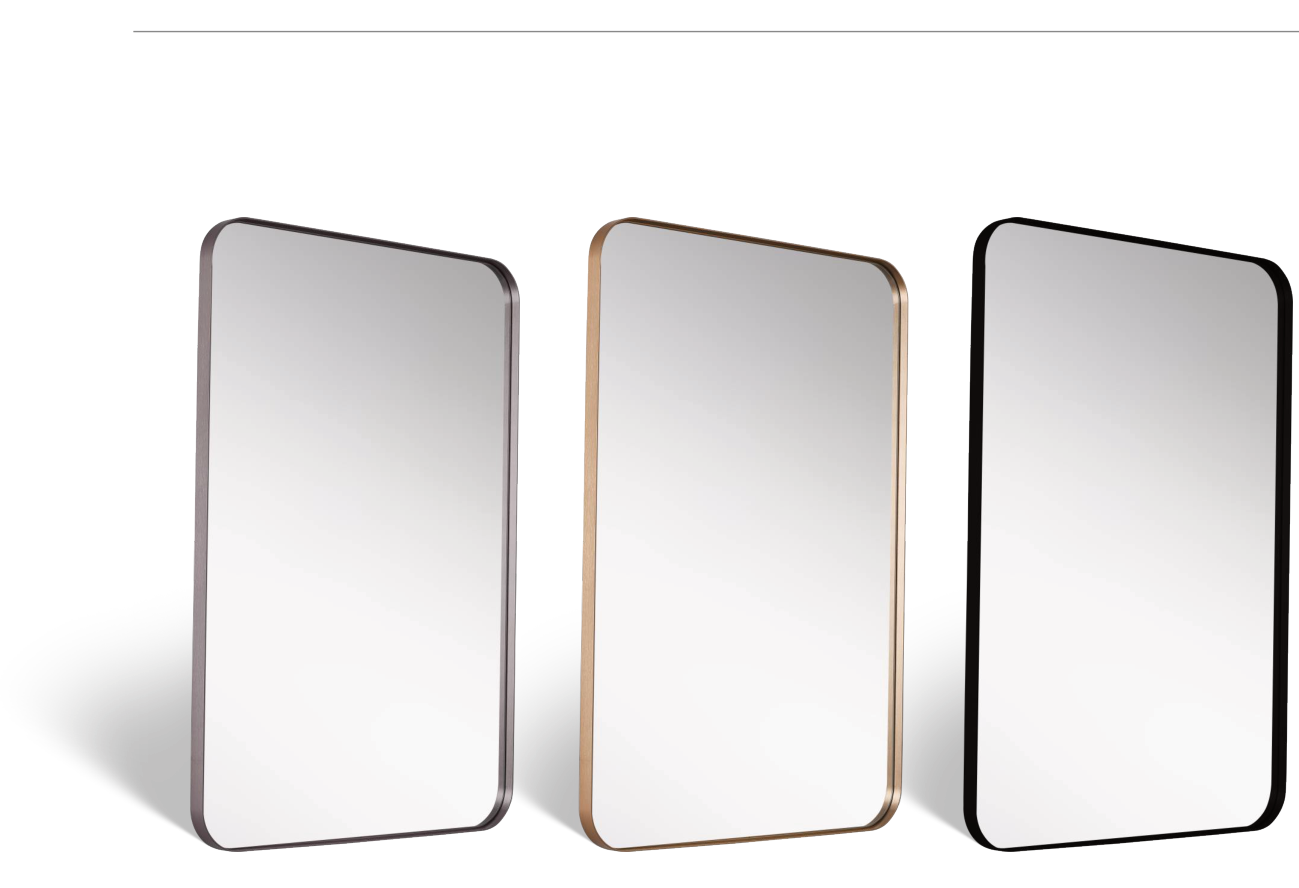 Low-base Floor Mirror
