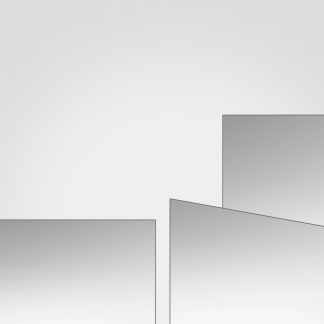 Straight Edge Frameless Bathroom Mirror